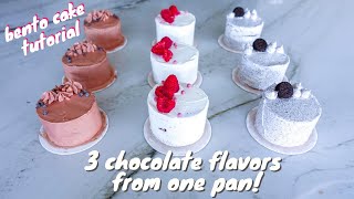 Lunch Box Cake Tutorial  Oreo Mini Cake Recipe [upl. by Saba]