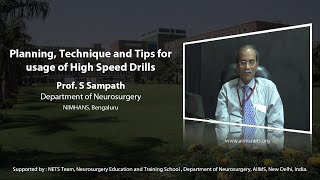 Planning Techniques and tips for usage of high speed drills in neurosurgery [upl. by Primaveras]