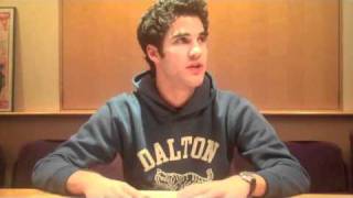 Darren Criss  What makes Glee so great [upl. by Ailerua]