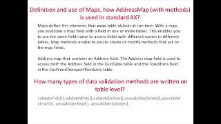 Dynamics 365 Finance amp Operations  Technical Consultant  Interview Question amp Answers  Part1 [upl. by Israel]