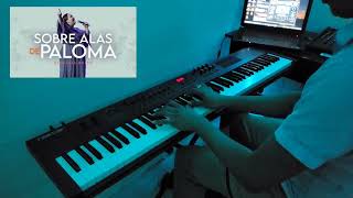 Sobre alas de palomaVirginia brito piano cover [upl. by Nilat]