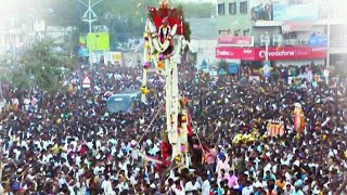 Aerial View Of Bellary Kanaka Durgamma Sidibandi Mahotsava [upl. by Higgs]