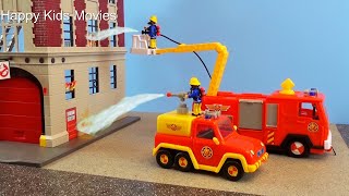 Fireman Sam 11 Episodes 1 hour Train Crash Fire Ghostbusters Firefighter Sam Toys Jupiter Venus [upl. by Ranip]