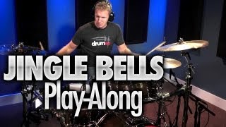 Jingle Bells PlayAlong from the Drumeo Crew [upl. by Isoj]