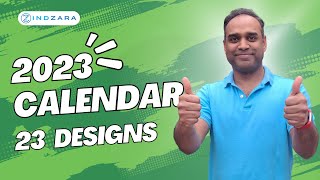 2023 Calendar Excel Template  A Quick Product Demo [upl. by Bouley654]