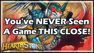 You’ve NEVER Seen A Game THIS CLOSE  Rastakhan’s Rumble Hearthstone [upl. by Reggi]