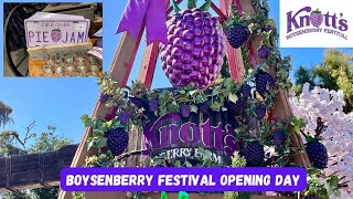 Knotts Boysenberry Festival 2024 was full of Decor Food Shows amp Fun Follow along to see it all [upl. by Moyra]