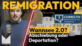 Remigration oder ethnische Säuberung Correctiv quotRecherchequot [upl. by Socem]