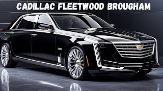 Reviving Luxury The 2025 Cadillac Fleetwood Brougham Unveiled [upl. by Lleznol]