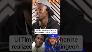 Lil Tim reaction when he realized he killed Kingvon rap shorts quandorondo kingvon djvlad [upl. by Klein572]