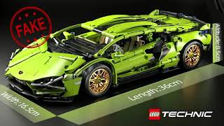 Fake LEGO TECHNIC Sets 2 Lamborghini on AliExpress [upl. by Nolek]