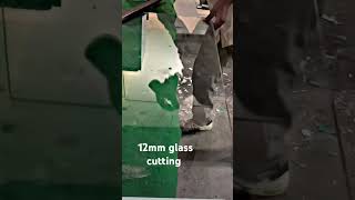 12mmglasscuttingdesignerglass glasswork carpentry support glassmaking art woodwork [upl. by Nailij180]