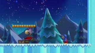 New Super Mario Bros U  Nabbit steals Treasure  Penguin Suit [upl. by Ailemrac]