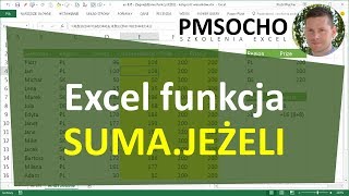 EXCEL  Funkcja SUMAJEŻELI [upl. by Philbert]