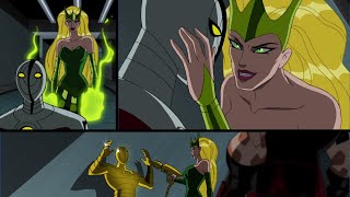 Amora The Enchantress Interrogates Chemistro Avengers EMH [upl. by Ahseirej]