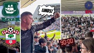 94th Minute Limbs Plymouth v Southampton [upl. by Eenwahs]