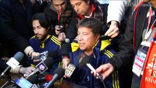 Llegada de la selección Colombia a la Copa América 2011 [upl. by Torrlow]