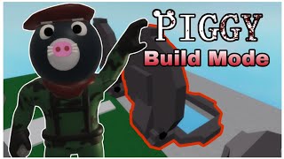 How to make an opened Missile Silo in Piggy Build Mode  Missile Pod  Missile hatch  Part 1 [upl. by Maril206]