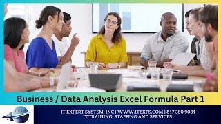 Data Analysis Excel Formula Part 1  excel  formula  da  IT Expert System [upl. by Rosetta200]