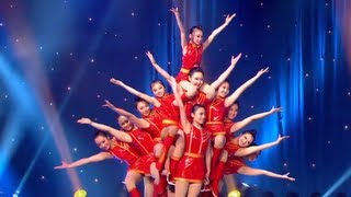 TROUPE HEBEI  EQUILIBRE SUR VÉLOS  LE PLUS GRAND CABARET DU MONDE [upl. by Manlove]