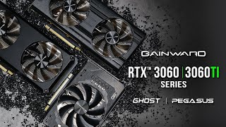 Gainward GeForce RTX 3060 Ti Ghost RTX 3060 Ghost amp Pegasus Series  Closer Look [upl. by Leola134]