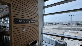 American Airlines JFK LHR Business Class 777300ER Review incl departure and arrival lounges [upl. by Oeflein871]