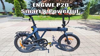 Engwe P20 Review A Compact Powerhouse for Urban Commuting [upl. by Lotus]