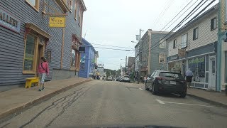 Driving around Lunenburg [upl. by Etom]