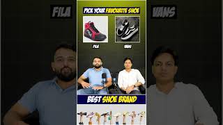 Best shoe brand in India  Best shoe  Which shoe to buy quiz quizgames wouldyourather games [upl. by Yraccaz777]