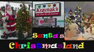 2021 Kraynak’s Santa’s Christmasland Tour – Christmas Décor Animations and More [upl. by Henrion]