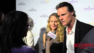 Dylan Neal at the HallmarkChannel HallmarkMovie Winter ‎TCA15 Tour [upl. by Sral]