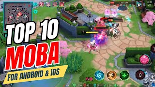 Top 10 Best MOBA Games For Android And iOS That You Can Play In 2024 [upl. by Ardekal313]