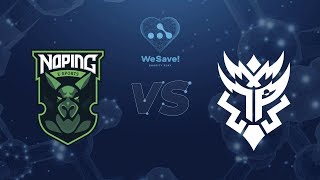 NoPing vs Thunder Predator  Map3  EuVODs  WeSave Charity Play [upl. by Anhcar]