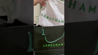 Longchamp bag unboxing [upl. by Solomon]