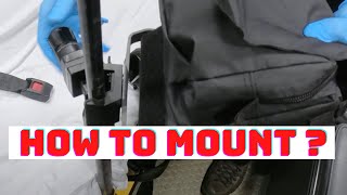 How to properly charge Alaris MedSystem III Infusion Pump and mount it to IV Pole [upl. by Gunthar]