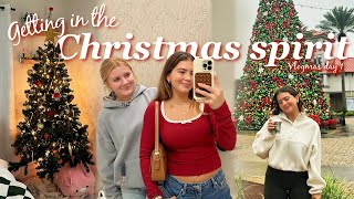 GETTING IN THE CHRISTMAS SPIRIT Vlogmas Day 1  Shopping  room makeover [upl. by Mailliw]