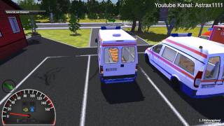 Gameplay  Rettungswagen Simulator 2012  HD 1080p [upl. by Anital]