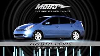 Metra Toyota Prius 20042009 kits 95 amp 998240B [upl. by Elset32]