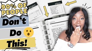 How to Use a Planner Inbox to Manage Your Daily Workflow amp GET MORE DONE [upl. by Chew779]