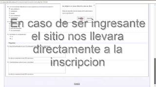 TUTORIAL  SISTEMA DE INSCRIPCIÓN online UBA Derecho [upl. by Gunning]