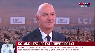 Meurtre de Thomas à Crépol  Roland Lescure dénonce «une récupération malvenue» de lextrême droite [upl. by Enilraep271]