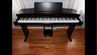 Yamaha Clavinova CVP85A 88 keys Advanced Wave Memory Digital Piano Electric Piano MIDI [upl. by Aicetel]