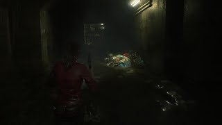 RESIDENT EVIL 2 Claire Story Part 9 Be Crateful [upl. by Anilac337]