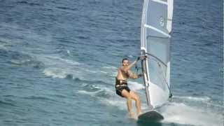 Windsurfing Poros Kefalonia [upl. by Htnamas264]