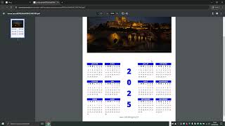créer un calendrier photo annuel 2025 gratuitement [upl. by Nelloc471]