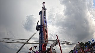 John Bagnalls Apollo 13 Booster  Rushden Feast Fair  2024 [upl. by Ordnael]