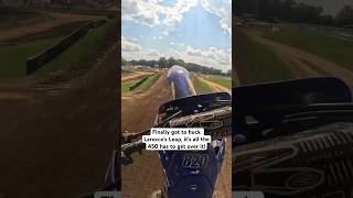 POV  Jumping Larocco’s Leap redbud gopro motocross dirtbike pov racing shorts moto [upl. by Llerol372]