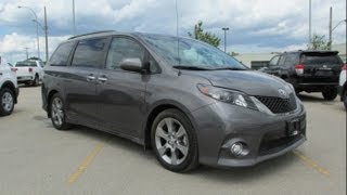 2013 Toyota Sienna SE Start up Walkaround and In Depth Vehicle Tour [upl. by Bosch]