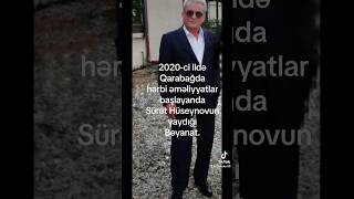 Umid ediram Qarabagin ardinca Zangazurun va Göçanin azad edilmasina da siyasi irada yetacak S H [upl. by Efram623]