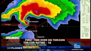 TWC Coverage of Hackleburg EF5 Tornado  42711 [upl. by Ididn]